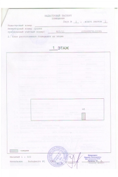 Кадастровый паспорт